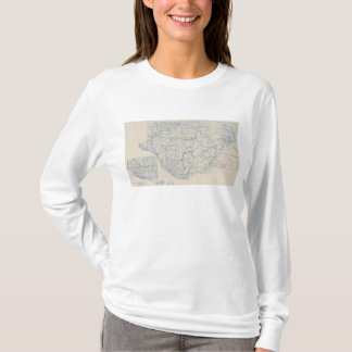 Camiseta Hoja de ruta para bicicletas de Wisconsin 6