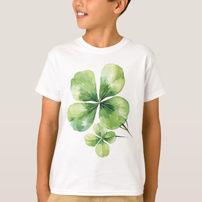 Camiseta Hoja de trébol (Anverso)