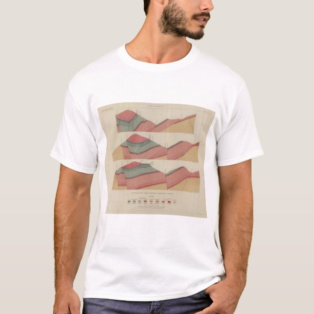 Camiseta Hoja del distrito de mina del parque de (Anverso)