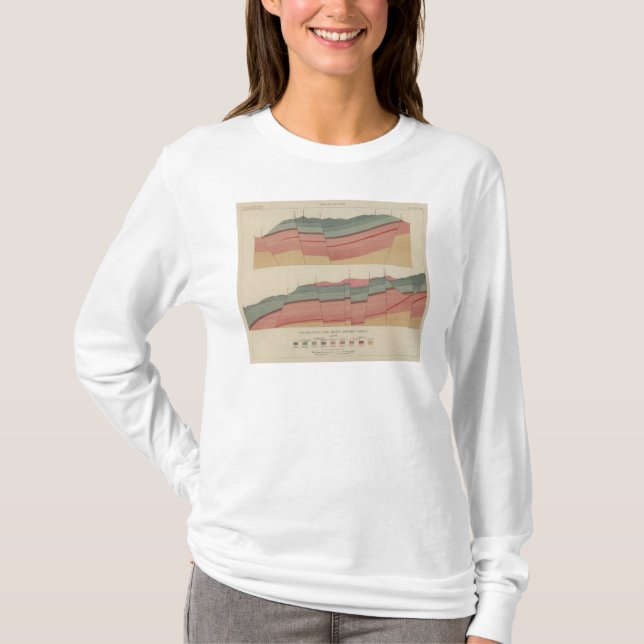 Camiseta Hoja del distrito de mina del parque de (Anverso)