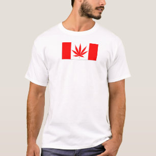 Camiseta Hoja del pote de Canadá - Route420