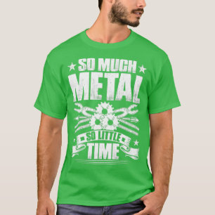 Camiseta Hoja Metalizado Trabajo Metalworker Gift Idea Pres