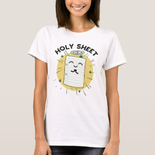 Camiseta Hoja Santa Funny Halo Paper Pun
