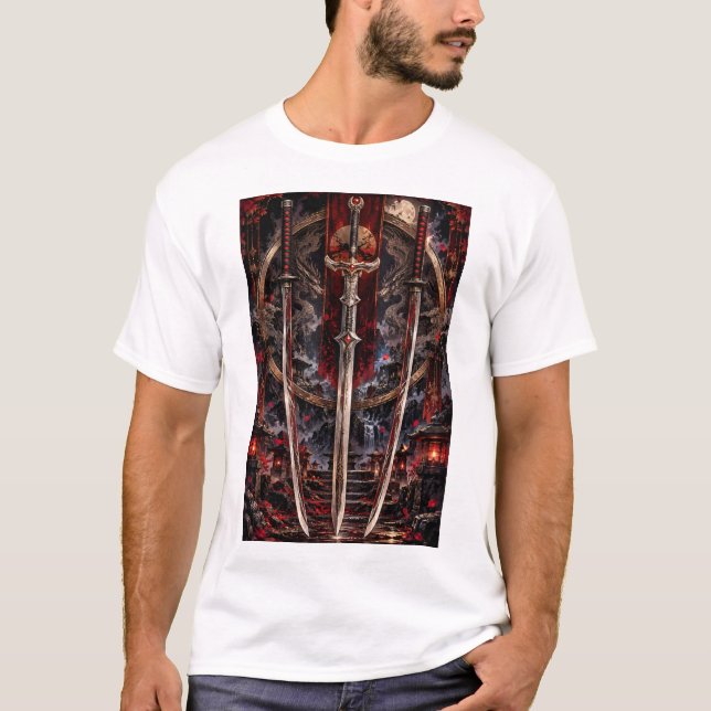 Camiseta hoja triple (Anverso)