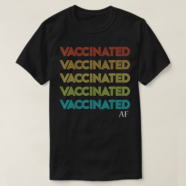 Camiseta hoja vacunada (Diseño del anverso)