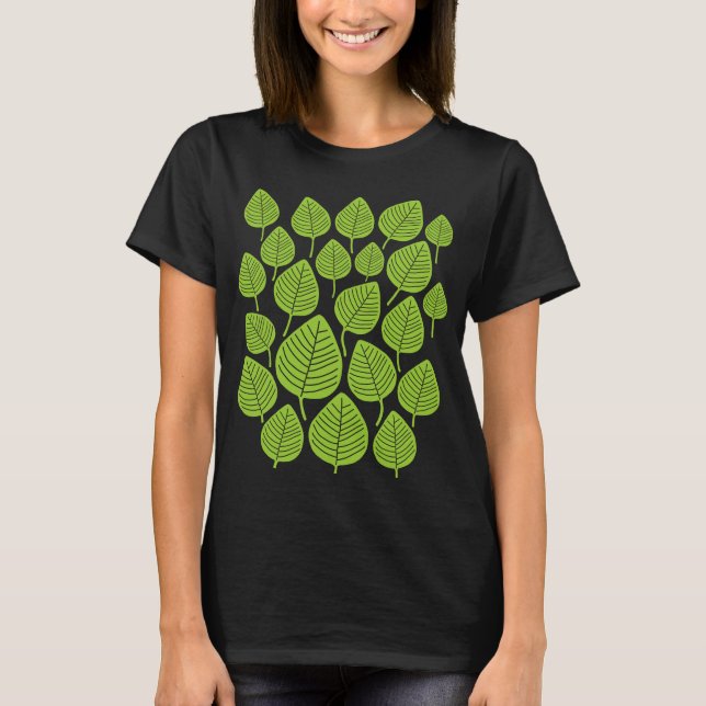 Camiseta Hojas (Anverso)