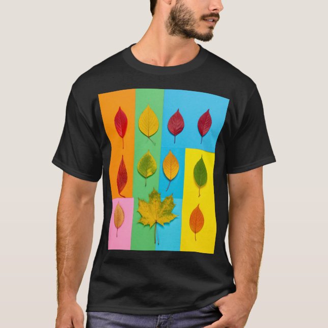 Camiseta hojas (Anverso)