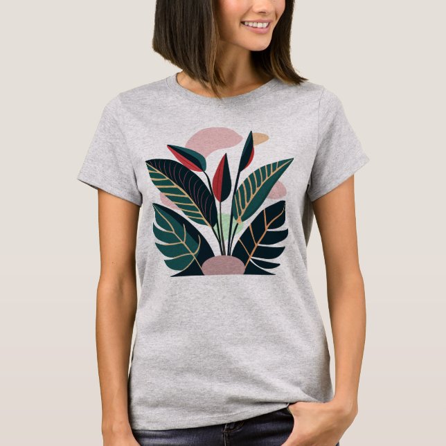 Camiseta Hojas (Anverso)