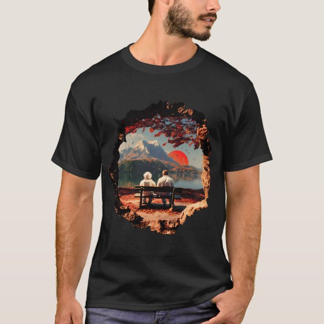 Camiseta Hojas caídas (Anverso)