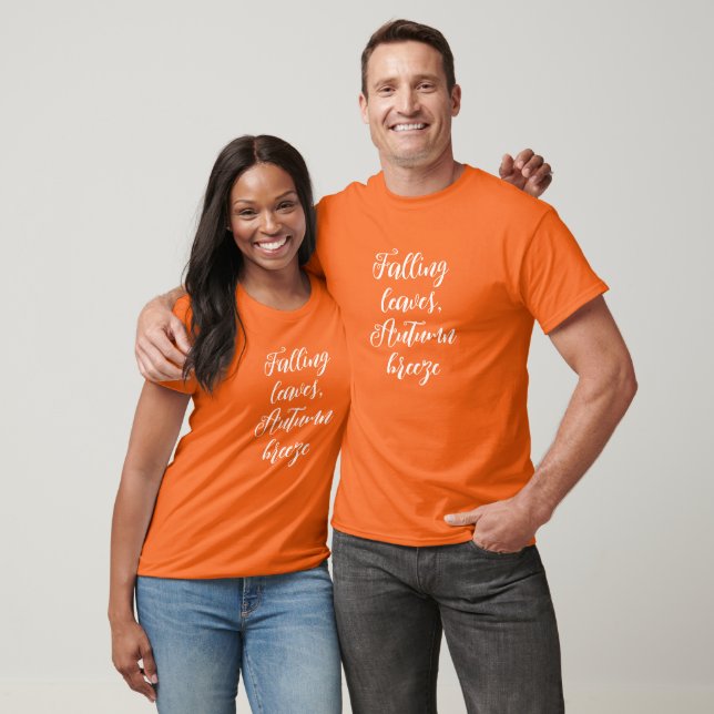 Camiseta Hojas Caídas Brisa de Otoño (Unisexo)