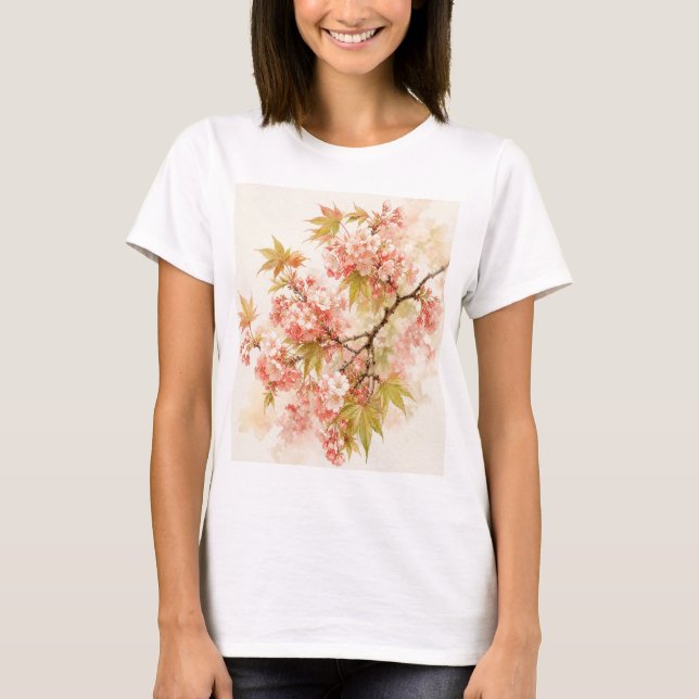 Camiseta Hojas de Arce (Anverso)