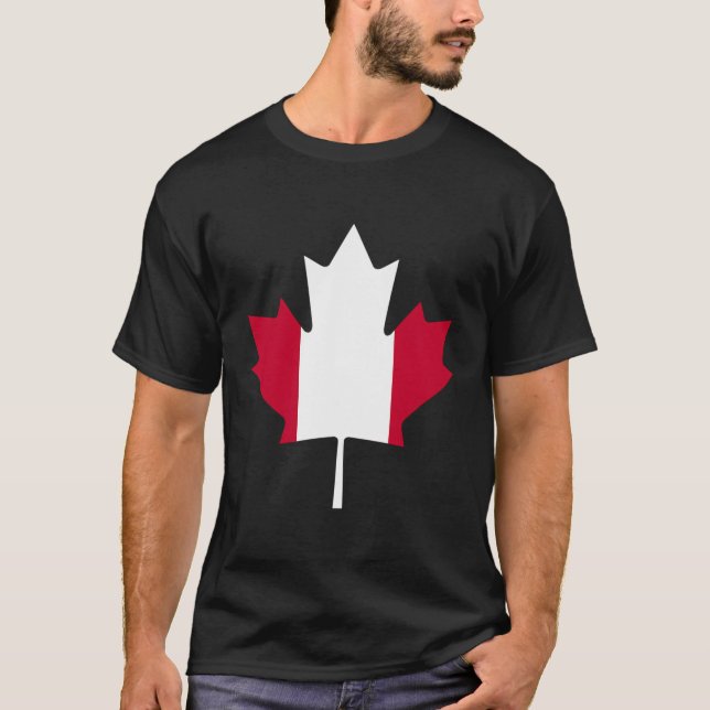 Camiseta Hojas de arce de Canadá (Anverso)