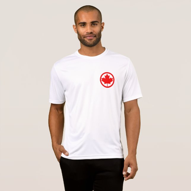 Camiseta Hojas de arce de Canadá (Anverso completo)