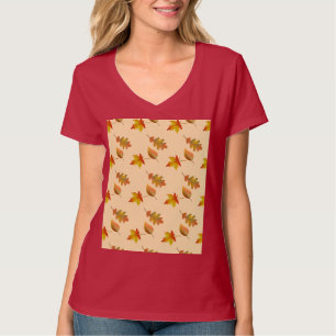 Camiseta Hojas de arce de otoño acogedoras T-Shirt