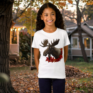 Camiseta Hojas de arce rojas de Moose