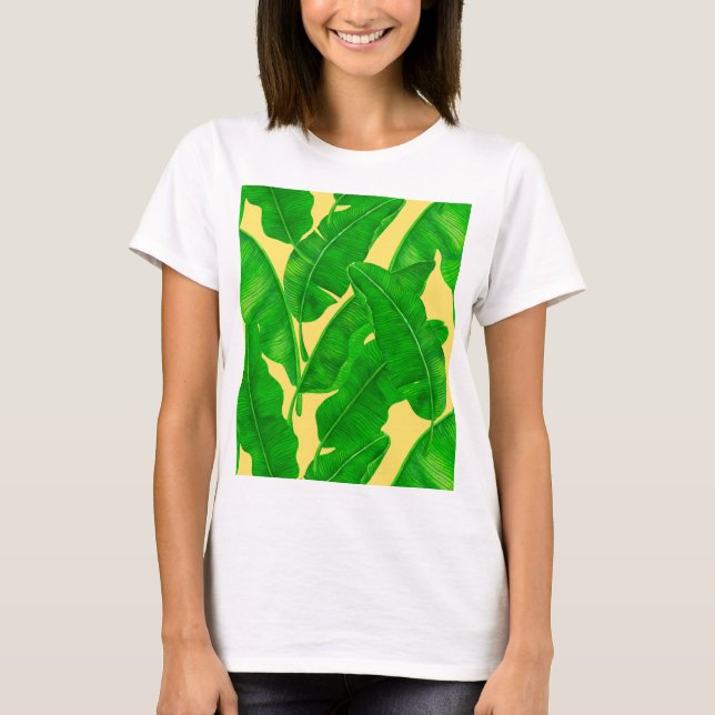 Camiseta Hojas de banana (Anverso)