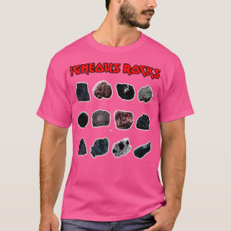 Camiseta Hojas de béisbol Igneous Rocks