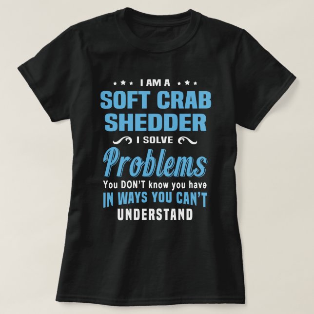 Camiseta Hojas de cangrejo blandas (Diseño del anverso)