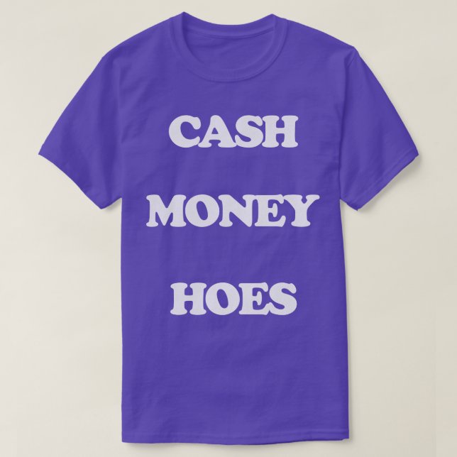 Camiseta Hojas de dinero en efectivo (Diseño del anverso)