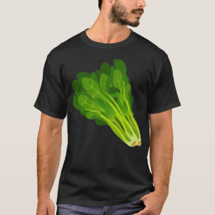 Camiseta Hojas de espinacas