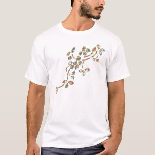 Camiseta Hojas de la materia textil