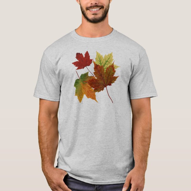 CAMISETA HOJAS DE OTOÑO (Anverso)
