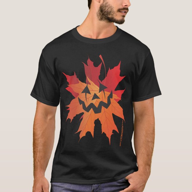 Camiseta Hojas de otoño (Anverso)