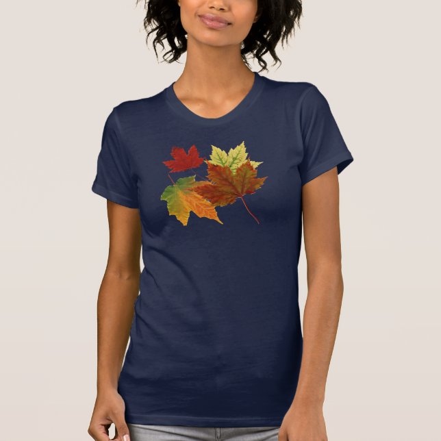 CAMISETA HOJAS DE OTOÑO (Anverso)