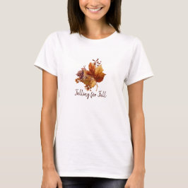 Camiseta Hojas de otoño antiguas
