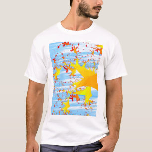 Camiseta Hojas de otoño de la migración