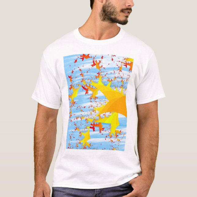 Camiseta Hojas de otoño de la migración (Anverso)