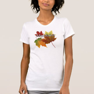 CAMISETA HOJAS DE OTOÑO EN MONTANA