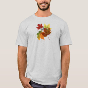 Camiseta Hojas de otoño en Ohio