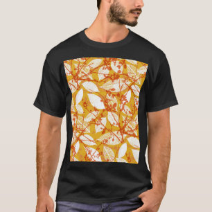 Camiseta Hojas de otoño: repetición de la cosecha dorada