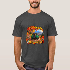 Camiseta Hojas de Otoño y Senderos de Montaña