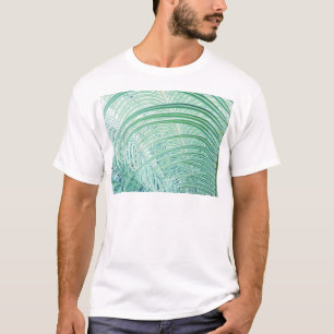 Camiseta Hojas de palma de la planta verde suave