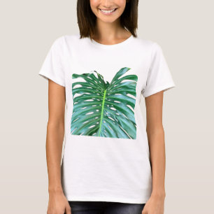 Camiseta Hojas de palma, follaje tropical, selva