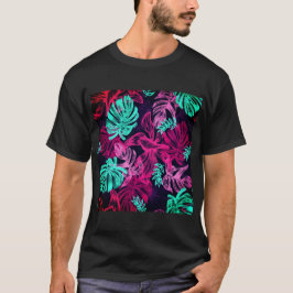 Camiseta Hojas de palmera de moda