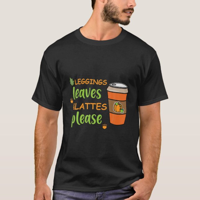 Camiseta Hojas de piernas (Anverso)