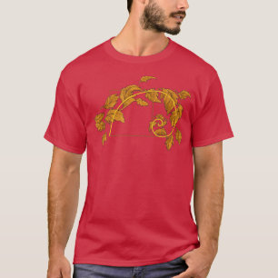 Camiseta hojas de soplo de viento de otoño en gif de espira