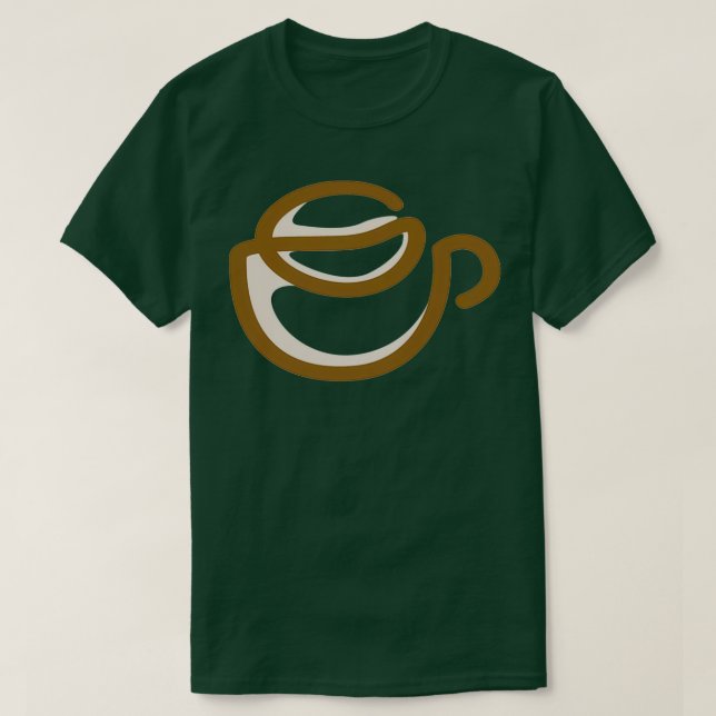 Camiseta Hojas de té 1 (Diseño del anverso)
