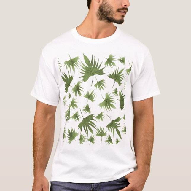 Camiseta Hojas de Vino Canarias (Anverso)