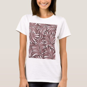 Camiseta Hojas dramáticas en paleta blanca de canal de more