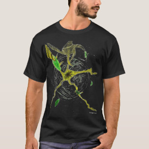 Camiseta Hojas en espacio