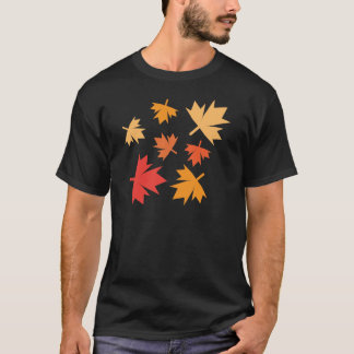 Camiseta Hojas otoñales
