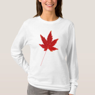 Camiseta Hojas rojas de otoño