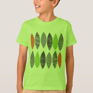 Camiseta Hojas texturadas 02
