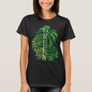 Camiseta Hojas verdes de Monstera