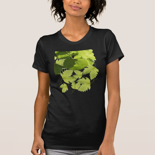 Camiseta Hojas Verdes de Parra (Anverso)
