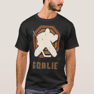 Camiseta Hokey Goalie Vintage Retro Classic Sport Love